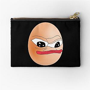 Mizkif Egg Pepe Frog Meme Emote Zipper Pouch