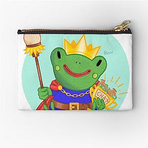 mizkif frog fanart Zipper Pouch