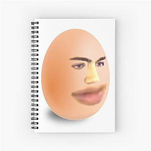 Mizkif Egg Emote Spiral Notebook