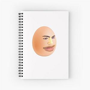 Mizkif merch mizkif egg Spiral Notebook