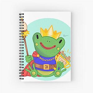 mizkif frog fanart Spiral Notebook