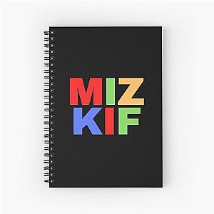 Mizkif colors  Spiral Notebook