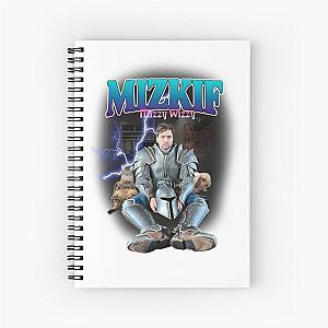 Mizkif Bootleg Mizzy Wizzy Spiral Notebook