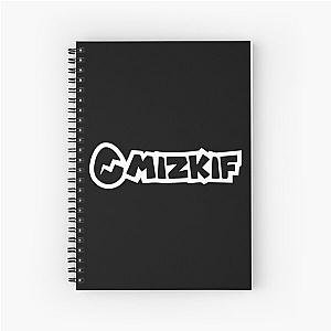 Mizkif HD Logo Spiral Notebook