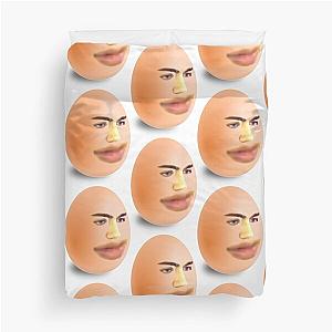 Mizkif Egg Emote Duvet Cover