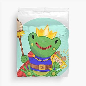 mizkif frog fanart Duvet Cover