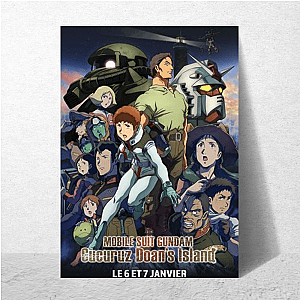 Mobile Suit Gundam The Witch from Mercury Dawn Of A New Age Mobile Suit Gundam Gquuuuuux Posters