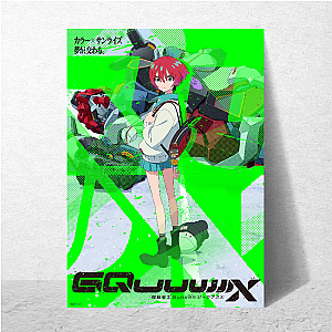 Mobile Suit Gundam The Witch from Mercury Aerial Power Mobile Suit Gundam Gquuuuuux Posters