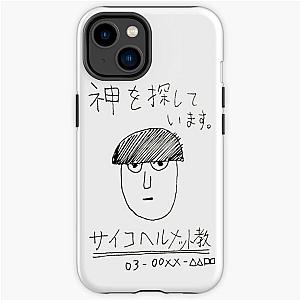 Mob Psycho 100 Cases - psycho helmet cult iPhone Tough Case RB1710 [ID559]