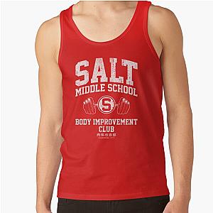 Mob Psycho 100 Tank Tops - Salt Middle School Body Improvement Club Tank Top RB1710 [ID610]