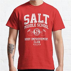 Mob Psycho 100 T-Shirts - Salt Middle School Body Improvement Club Classic T-Shirt RB1710 [ID1030]