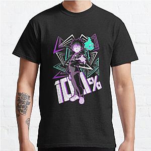 Mob Psycho 100 T-Shirts - Mob Psycho 100 art Japanese comics Classic T-Shirt RB1710 [ID1059]