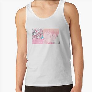 Mob Psycho 100 Tank Tops - Reigen Aesthetic (Cherry Blossom) Tank Top RB1710 [ID639]