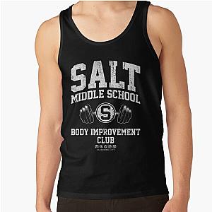 Mob Psycho 100 Tank Tops - Mob Psycho 100 T-ShirtSalt Middle School Body Improvement Club Tank Top RB1710 [ID637]