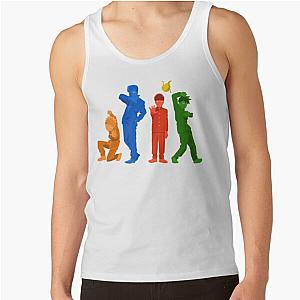 Mob Psycho 100 Tank Tops - Mob Psycho 100 - Shigeo Reigen Ritsu Teruki Dimple Tank Top RB1710 [ID632]