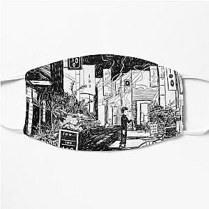 Mob Psycho 100 Face Masks - one zero zero (black and white version) Flat Mask RB1710 [ID659]