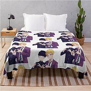 Mob Psycho 100 Blanket - Characters of Mob Psycho Throw Blanket RB1710 [ID713]