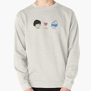 Mob Psycho 100 Sweatshirts - Mob Loves Milk Pullover Sweatshirt RB1710 [ID880]