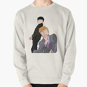 Mob Psycho 100 Sweatshirts - Mob and Reigen Pullover Sweatshirt RB1710 [ID923]
