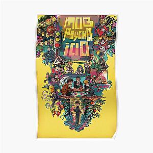 Mob Psycho 100 Posters - Mob Psycho 100 retro Poster Poster RB1710 [ID583]