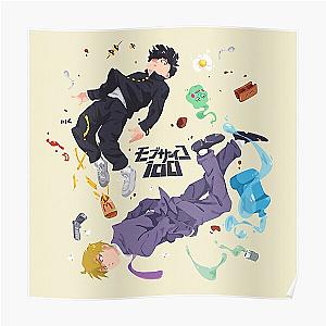 Mob Psycho 100 Posters - Shigeo x Reigen Poster RB1710 [ID606]