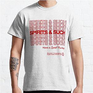 Mob Psycho 100 T-Shirts - Reigen Arataka's Spirits and Such: Consultation Office (Red) Classic T-Shirt RB1710 [ID1003]