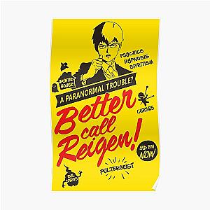 Mob Psycho 100 Posters - Better Call Reigen Poster RB1710 [ID599]
