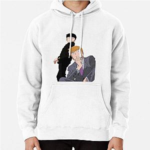Mob Psycho 100 Hoodies - Mob and Reigen Pullover Hoodie RB1710 [ID982]