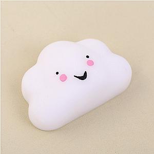 Cloud Squishy Mochi Fidget Toy For Stress Relief