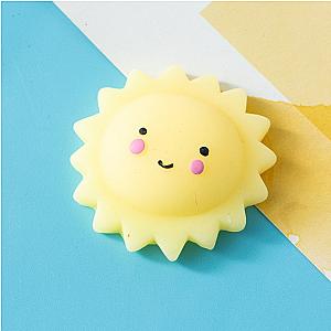Sun Squishy Mochi Fidget Toy For Stress Relief