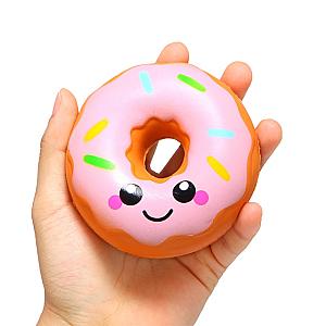 Donut Squishy Mochi Fidget Toy For Stress Relief