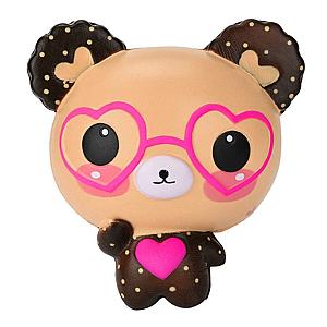 Cute Bear Squishy Mochi Fidget Toy For Stress Relief