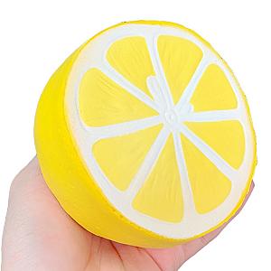 Lemon Squishy Mochi Fidget Toy For Stress Relief