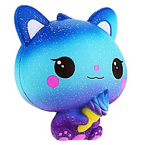 Kitten Squishy Mochi Fidget Toy For Stress Relief