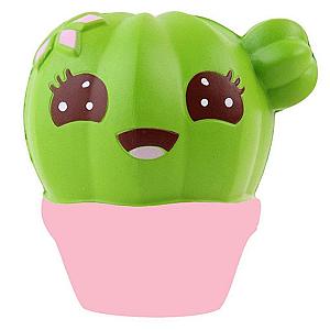 Cactus Squishy Mochi Fidget Toy For Stress Relief