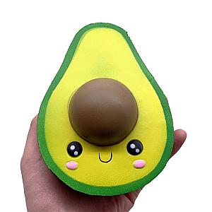 Avocado Squishy Mochi Fidget Toy For Stress Relief