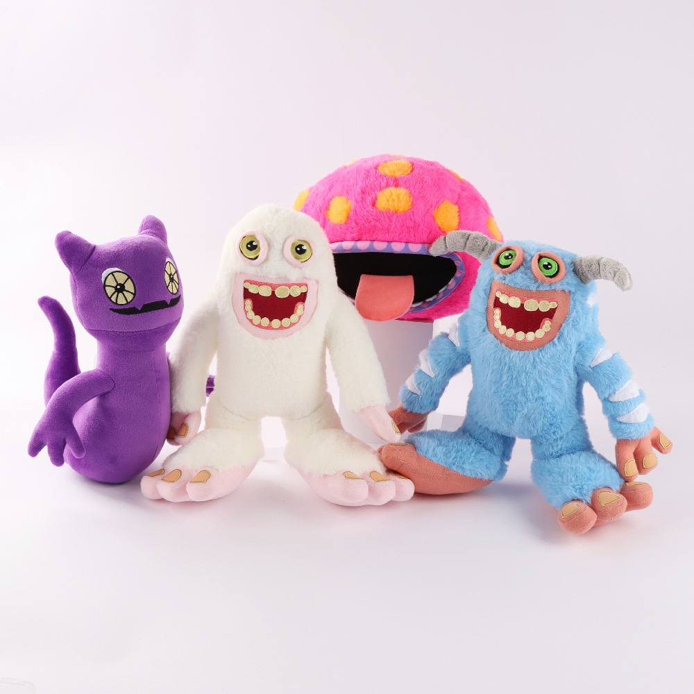 My Singing Monsters Wubbox Plush Toy Soft Stuffed Doll Cartoon Game Peripherals Plush Pillow For Kids Birthday Gifts Home Dector - Movies & Tv - AliExpress