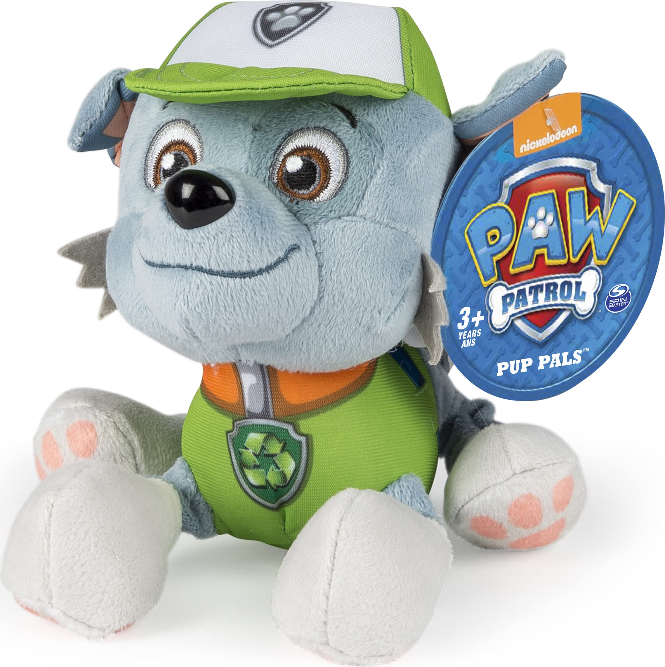 Amazon.com: Paw Patrol Plush Pup Pals, Rocky : Toys & Games