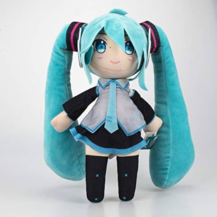 Amazon.com: Xiumui Hatsune Miku 10" Soft Stuffed Plush Doll (Dancing) : Toys & Games