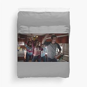 Dunphy family dancing Modern Family   Duvet Cover