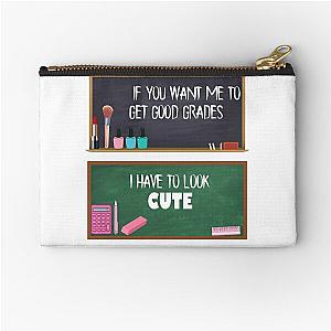 Modern Family Haley Dunphy - Good Grades Look Cute Zipper Pouch