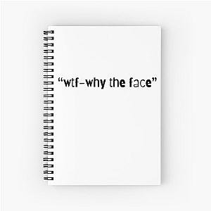 Wtf Phil Dunphy Quote: Modern Family  Spiral Notebook