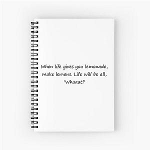 Modern Family Phil quote Spiral Notebook