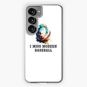 I miss modern baseball t-shirt Samsung Galaxy Soft Case