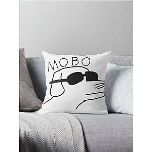 Modern baseball Flag Throw Pillow