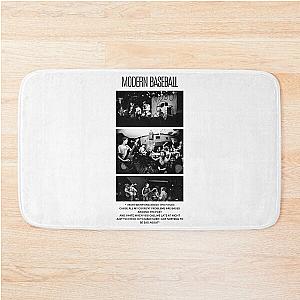 Modern Baseball Classic Vintage Bath Mat