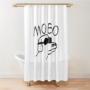 Modern Baseball Mobo Shower Curtain