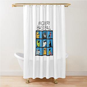 Modern Baseball - Animal Bunch Essential  Shower Curtain