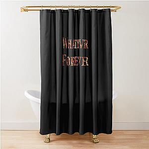 Whatever Forever Modern Baseball Classic T-Shirt Shower Curtain