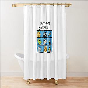 Modern Baseball - Animal Bunch Essential T-Shirt Shower Curtain